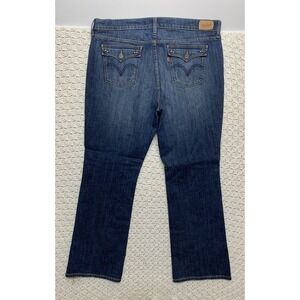 Levis 515 Jeans Women Size 16 M Bootcut Blue Denim 5-Pockets  Waist 38 L32‎